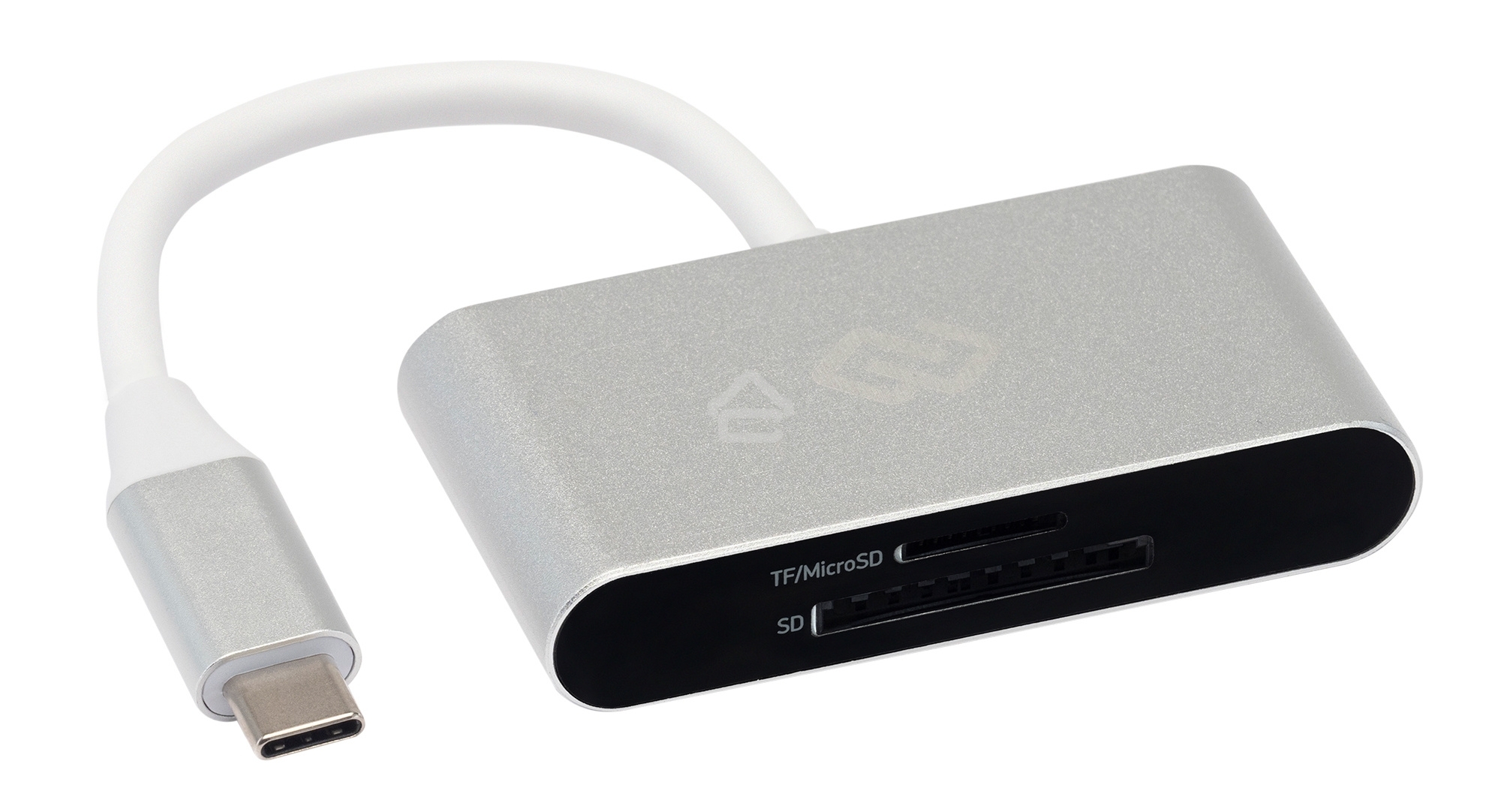 Кард-ридер Type C Digma CR-С2501-S серебристый