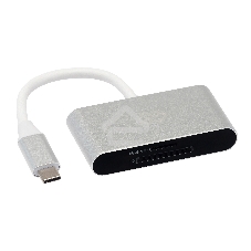 Кард-ридер Type C Digma CR-С2501-S серебристый