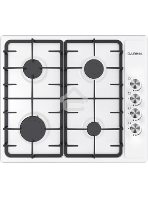 Газовая варочная панель Darina 1T1 BGM341 11 W, белая