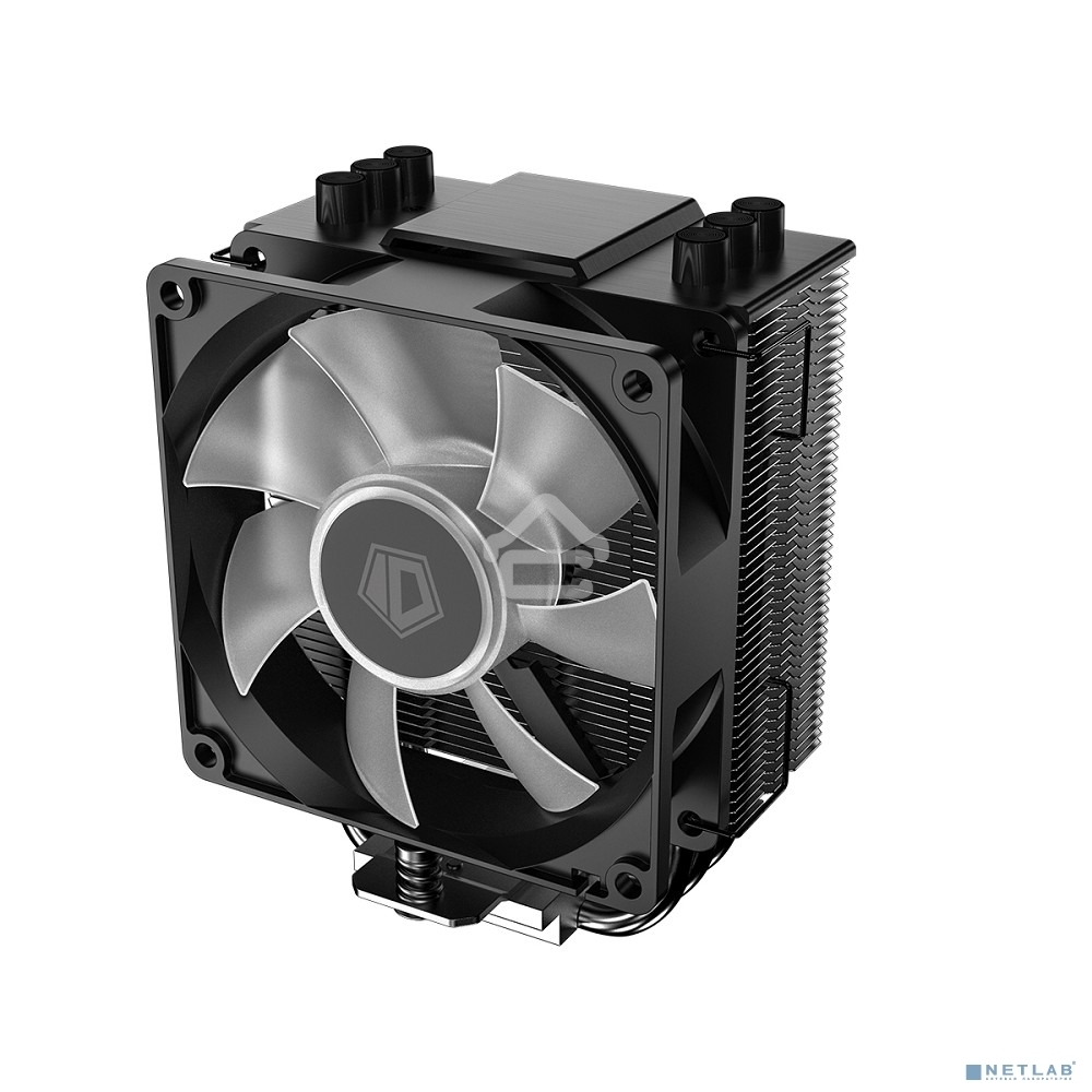 Кулер для процессора ID-COOLING SE-903-XT FRGb черный 92мм алюминий/медь 2200rpm 26db 4-pin 130W 123мм