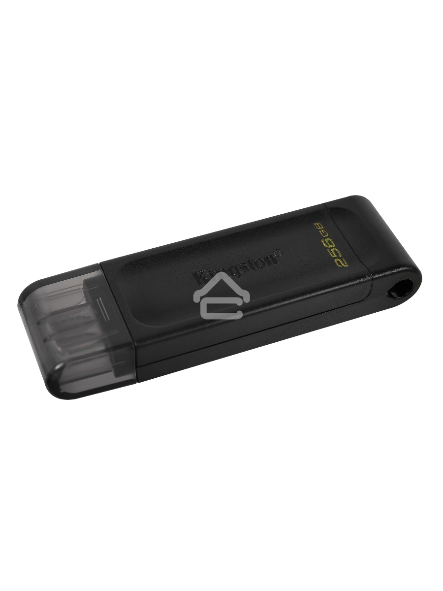 Флеш диск Kingston 256Gb DataTraveler 70 DT70/256GB USB Type-C 3.2 черный