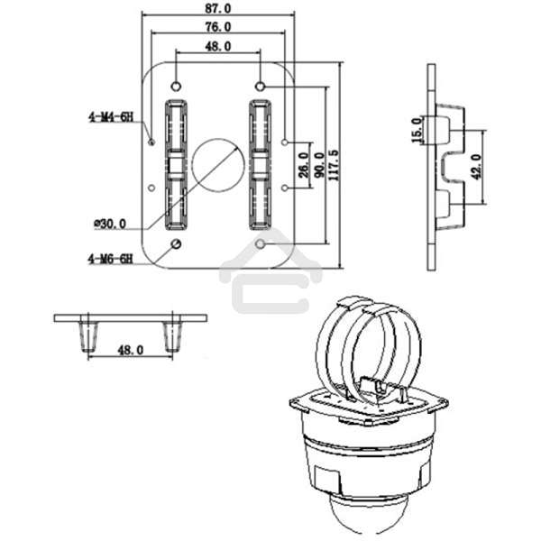 Крепление Dahua DH-PFA152-E