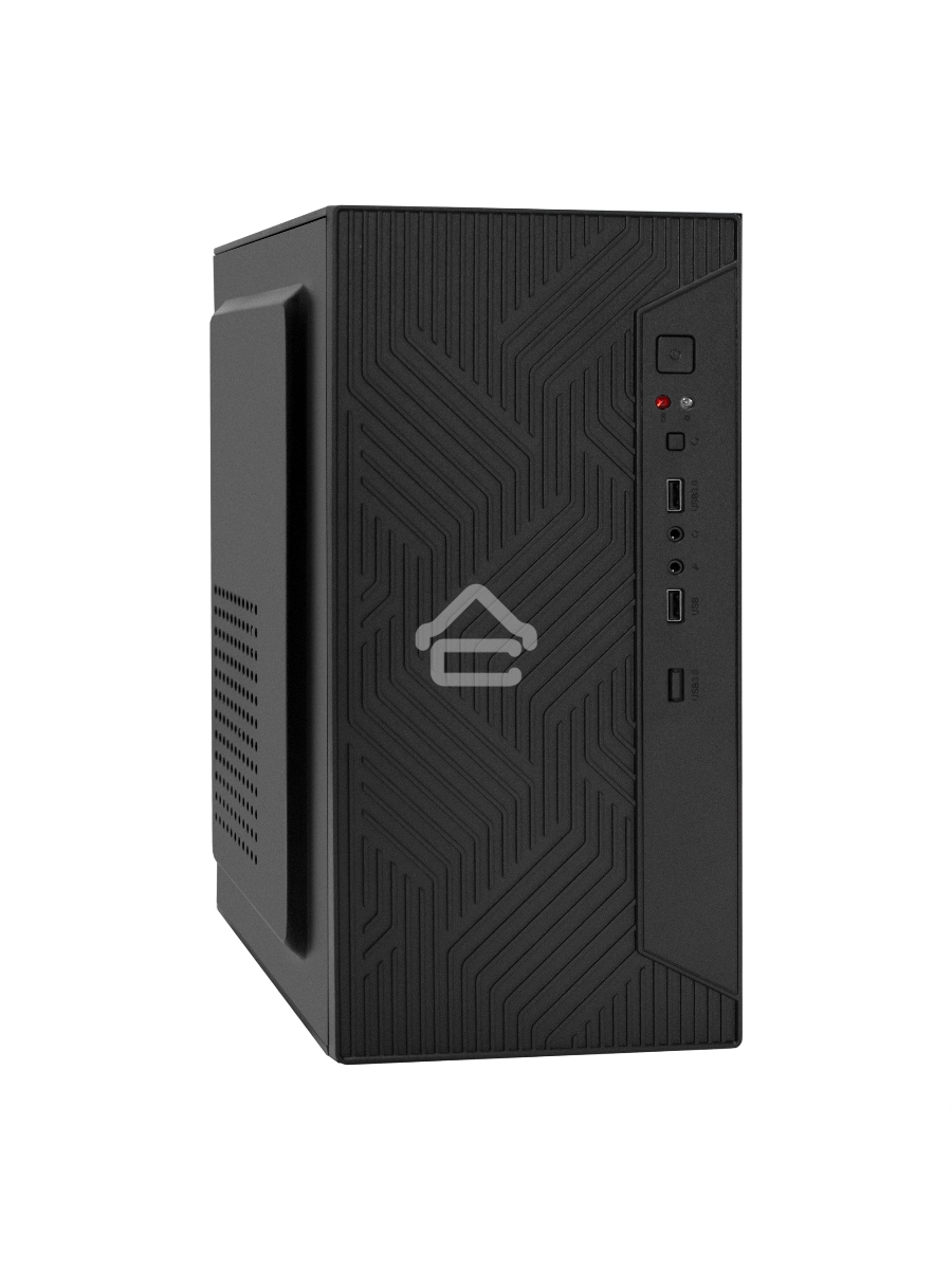 Компьютерный корпус Minitower ExeGate BAA-303-AAA400 (mATX, БП AAA400 с вент. 8см, 2*USB, HD Audio, черный)