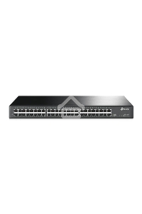 Сетевой коммутатор  TP-Link SMB TL-SG1048 Коммутатор 48-port Gigabit Switch, 1U 19-inch rack-mountable steel case