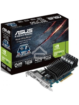 Видеокарта Asus  GT730-SL-2GD5-BRK nVidia GeForce GT 730 2048Mb 64bit GDDR5 902/5010 DVIx1/HDMIx1/CRTx1/HDCP PCI-E Ret