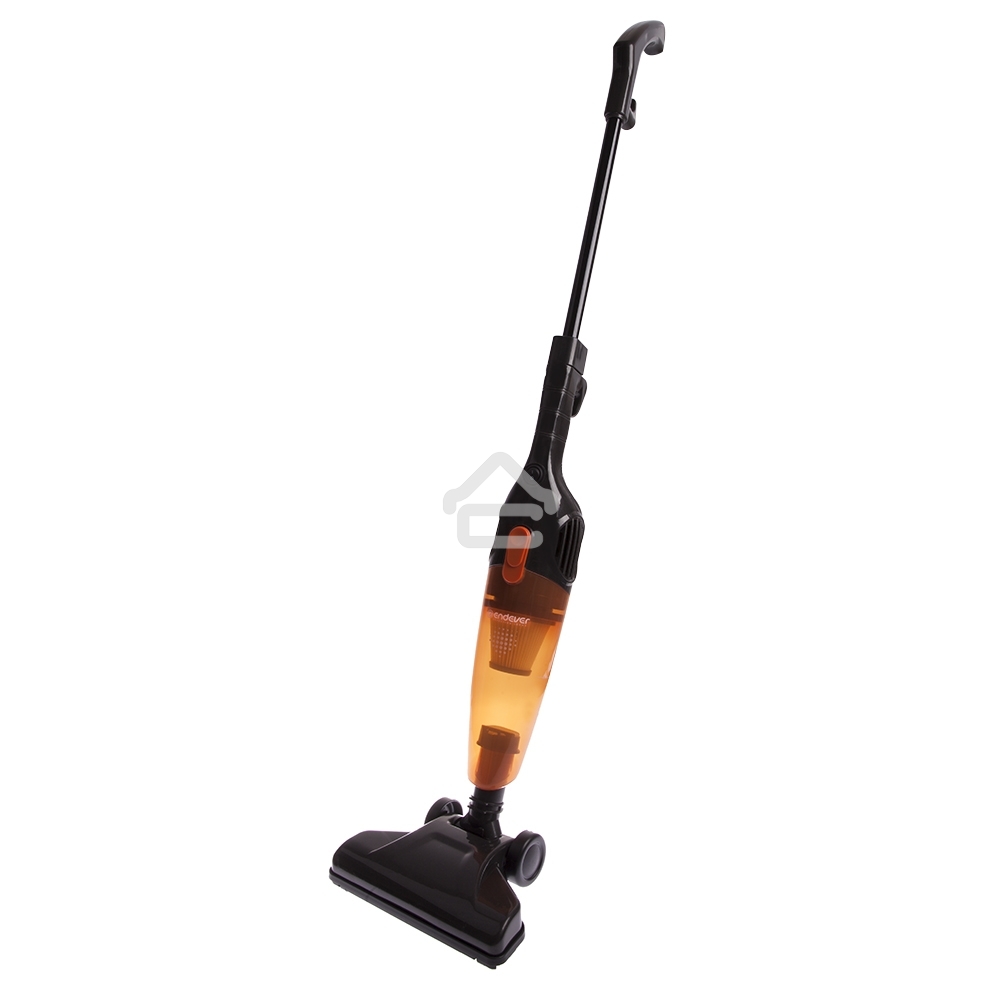 Пылесос вертикальный циклонного типа Endever SkyClean VC-277, темно-серый/оранжевый, мощность 700 Вт, циклонная система фильтрации, 6 шт/уп