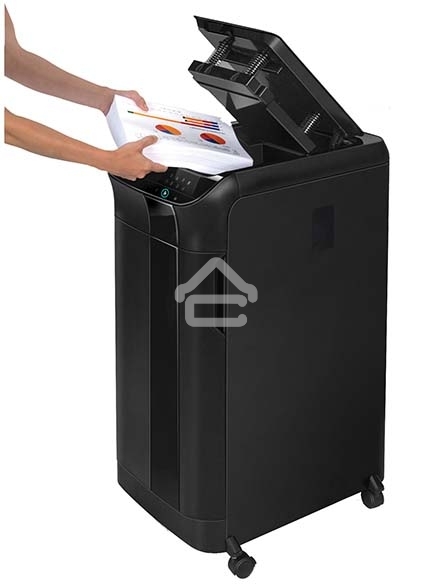 Шредер Fellowes AutoMax 550C (секр.P-4)/фрагменты/550лист./83лтр./скрепки/скобы/пл.карты/CD