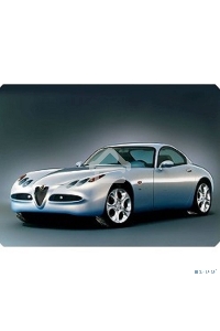 Коврик для мыши Buro BU-M90002 пластиковый автомобиль 230х180х2мм