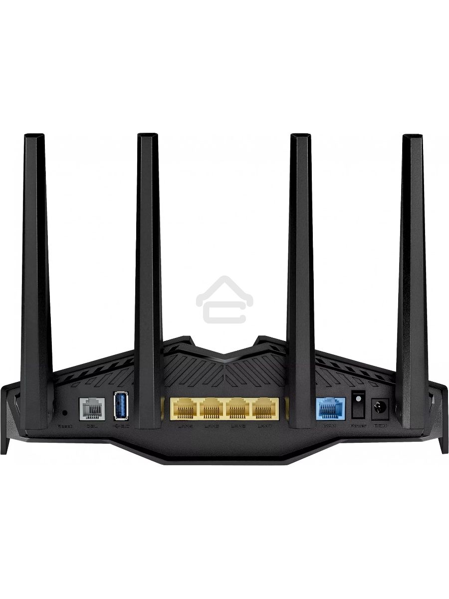 Маршрутизатор ASUS DSL-AX82U Dual-band WiFi 6 xDSL Modem Router 574(2x2)+4804Mbps(4x4) EU/13/EU/P_EU_/ RTL {5} (728591) (90IG05Q0-BM9100)