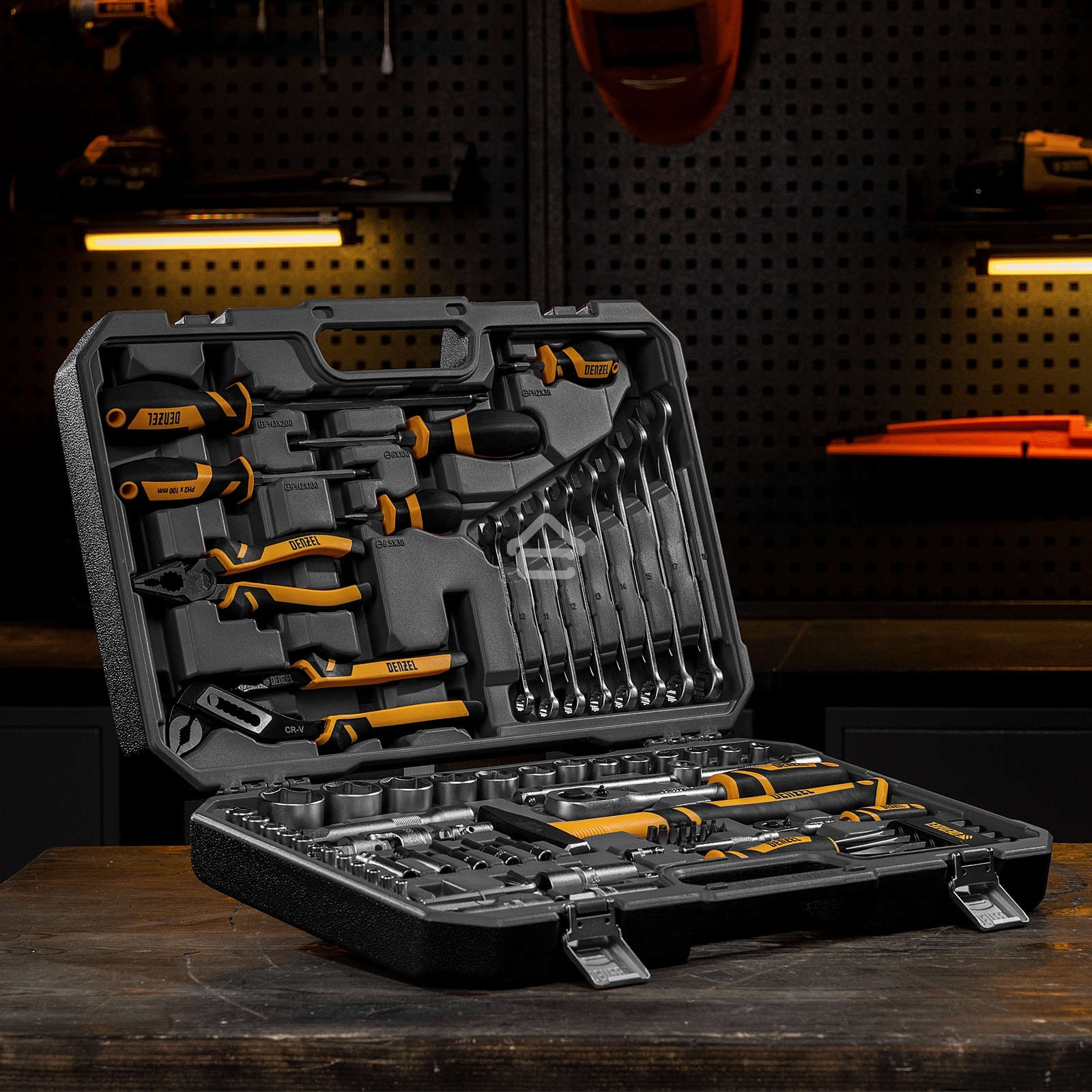 Набор инструментов Denzel 1/2