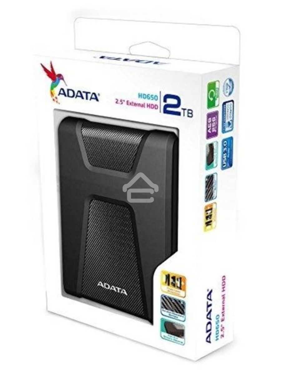 Внешний жесткий диск 2TB ADATA HD650, 2,5