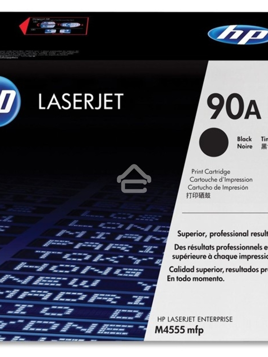Картридж лазерный HP CE390A черный LJ M4555MFP/LJ 601n (10000стр.)