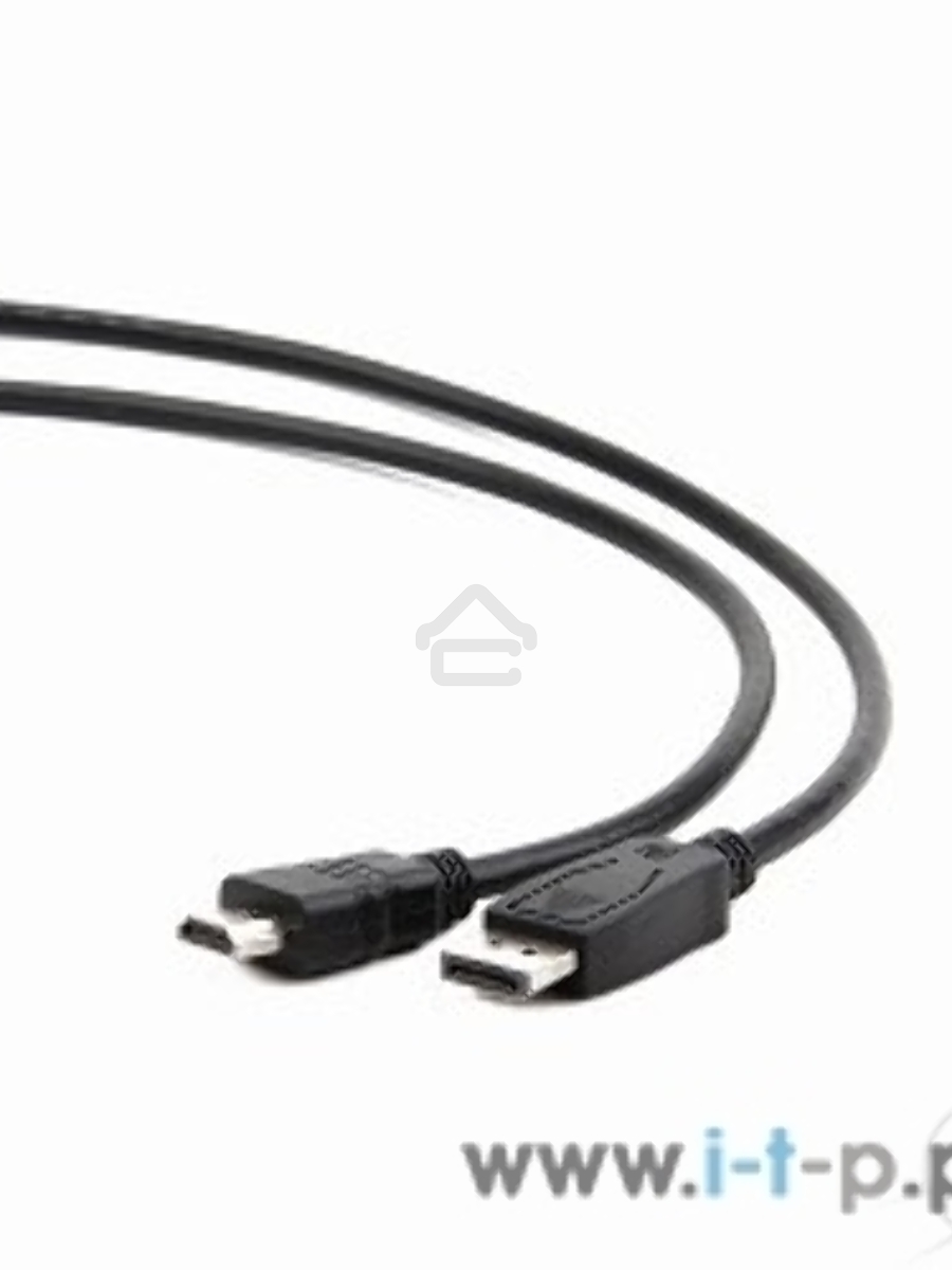Кабель DisplayPort-HDMI Gembird/Cablexpert 3м, 20M/19M, черный, экран, пакет(CC-DP-HDMI-3M)