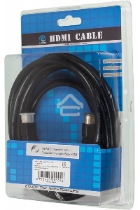 Кабель-соединительный аудио-видео Ningbo HDMI-5M-MG HDMI (m)/HDMI (m) 5м. феррит.кольца позолоченные контакты черный