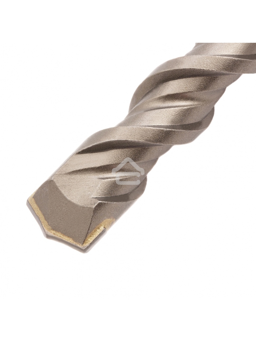 Бур по бетону, двойная спираль, Cobalt W-tip, 20x460 мм, SDS PLUS Denzel