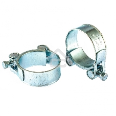 Хомуты металлические Сибртех, силовые 48-51 мм, ширина 22 мм, шарнирные, W1, 2 шт.