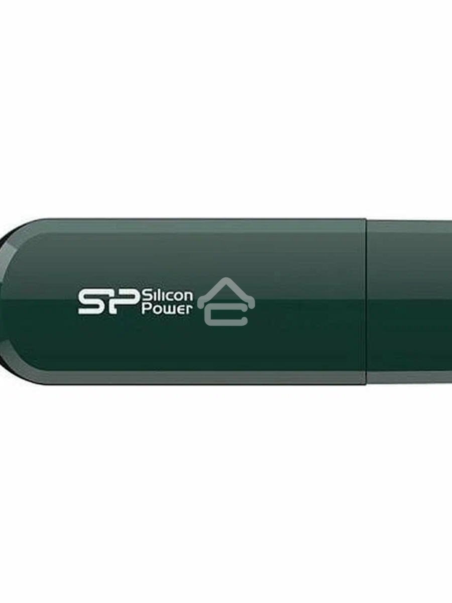 Флеш диск 16Gb Silicon Power LuxMini 320, USB 2.0, Зеленый