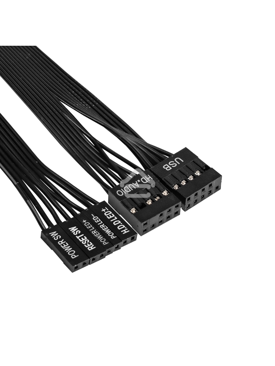 Компьютерный корпус Minitower ExeGate BAA-303-AAA400 (mATX, БП AAA400 с вент. 8см, 2*USB, HD Audio, черный)