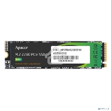 Накопитель SSD Apacer AS2280P4X, 256Gb, M.2 2280, PCIe 3.0 x4, NVMe, R/W 2100/1300