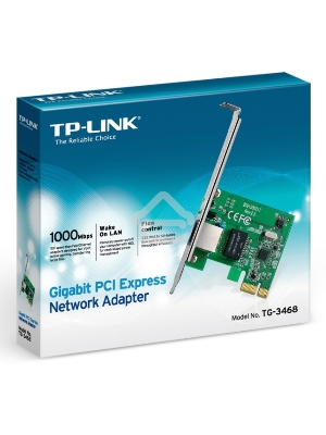 Сетевая карта TP-Link TG-3468 SOHO  32bit Gigabit PCIe, Realtek RTL8168B chipset