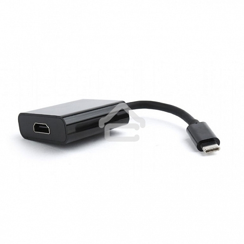Переходник Cablexpert USB Type-C/HDMI, 15 см, пакет (A-CM-HDMIF-01)