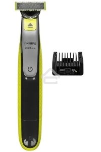 (Оригинал) Триммер Philips OneBlade QP2730/20 черный/лайм. 1 насадка