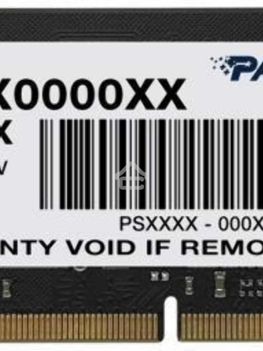 Оперативная память Patriot Signature, DDR4, 32GB (1x32 GB), 3200 MHz, CL22, SO-DIMM