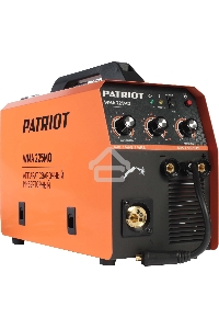 Сварочный аппарат PATRIOT WMA 225MQ (605301755)  инверторный mig/mag/mma стальной и флюс. провлокой