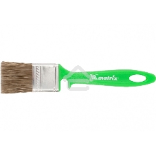 Кисть плоская Matrix 35 мм, смешанная щетина, пластиковая рукоятка, для работ по дереву