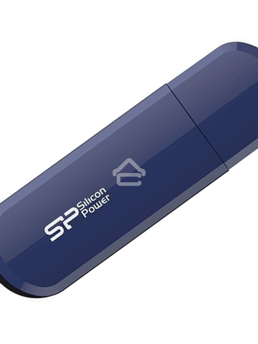 Флеш диск 16Gb Silicon Power LuxMini 320, USB 2.0, Синий