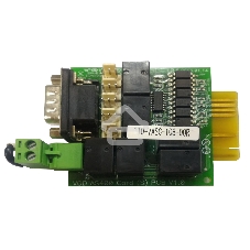 Релейная карта POWERCOM AS400 mini, сухие контакты с гальванической развязкой, для ИБП серий MAS/MRT/MAC./Powercom AS400 mini dry contact I/O card for MAS/MRT/MAC.