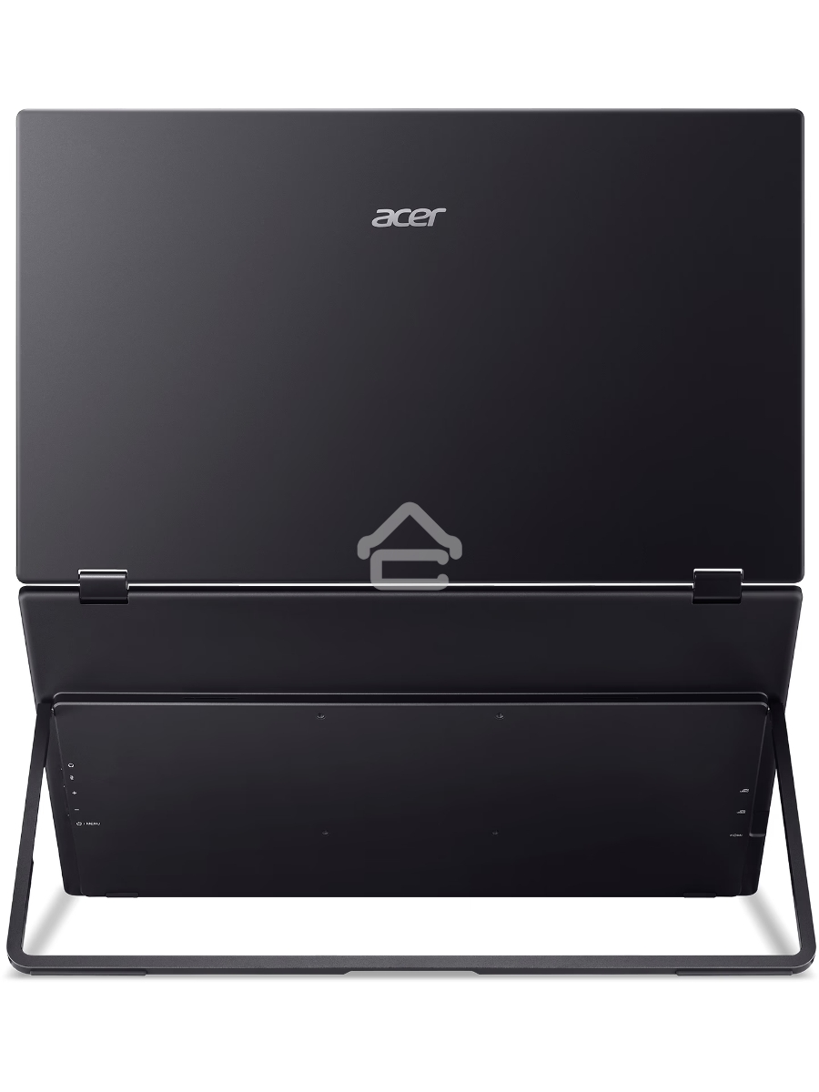 Монитор Acer PD193QEbmiuux 18,5'', Double Portable monitor, UltraThin Black, 16:9, IPS, 1920x1080, 4ms, 250cd, 100Hz, 1xHDMI + 2xType-C(15W) + SPK + Audio Out, Speakers 2Wx2, sync: FreeSync, Vesa:100x100
