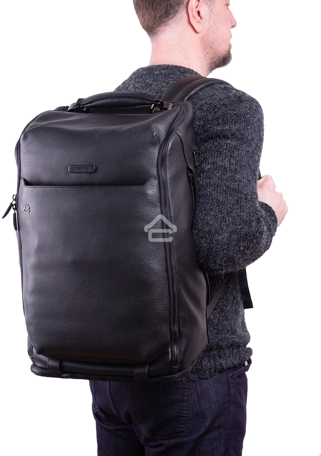 Рюкзак Piquadro Modus Special BV5993MOS/N черный кожа