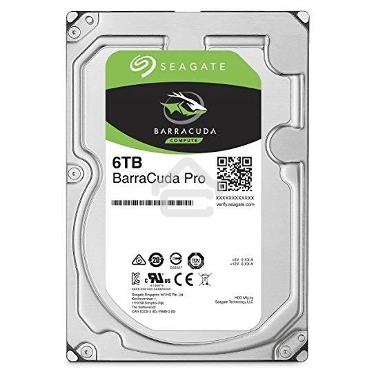 Жесткий диск Seagate 6Tb 5400rpm SATA 6GB/S 256MB ST6000DM003 Seagate Barracuda 3.5