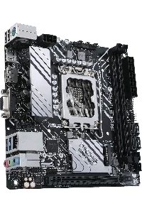 Материнская плата ASUS PRIME H610I-PLUS D4-CSM, LGA 1700, Intel H610, 2xDDR4, 4xSATA, 1xM.2 PCIe 3.0 x4, 1xPCIe 4.0 x16, 1xHDMI, 1xDP, 1xVGA, 2xUSB-A 3.2 Gen 1, 2xUSB-A 2.0, 1x 1Gb LAN, 3x3.5 мм, 7.1, Mini-ITX
