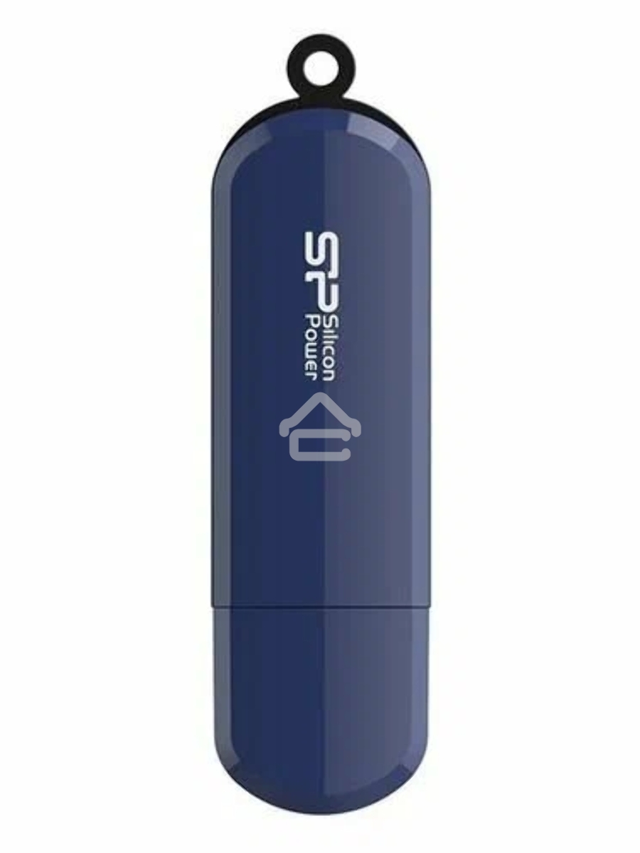 Флеш диск 16Gb Silicon Power LuxMini 320, USB 2.0, Синий