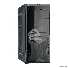 Компьютерный корпус ExeGate EX280388RUS Miditower ExeGate CP-604 Black, ATX, (CP450W, 80мм), 2*USB, Audio