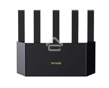 Маршрутизатор Wi-Fi Tenda TX12L PRO двухдиапазонный стандарта AX3000, 5 внешних антенн 6dBi, 1-port 10/100/1000Mbps WAN, 3-ports 10/100/1000Mbps LAN