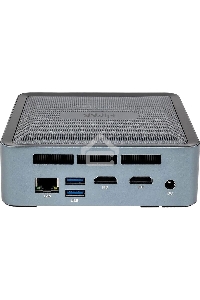 Мини ПК HIPER EXPERTBOX D20  Intel Core i5 1240P(1.7Ghz)/16384Mb/512PCISSDGb/noDVD/Int:Intel Iris Xe Graphics/BT/WiFi/war 1y/0.45kg/Тёмно-серый/Win11Pro + WiFi 6, BT 5.2,металл, VESA 75х75, 100х100