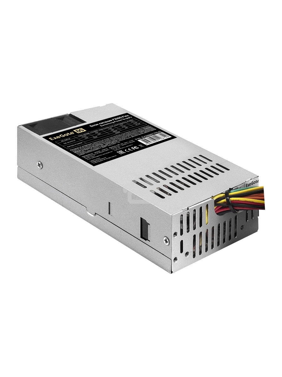 Блок питания ExeGate 1U-F200S (EX288877RUS), 200Вт, 40мм, серый