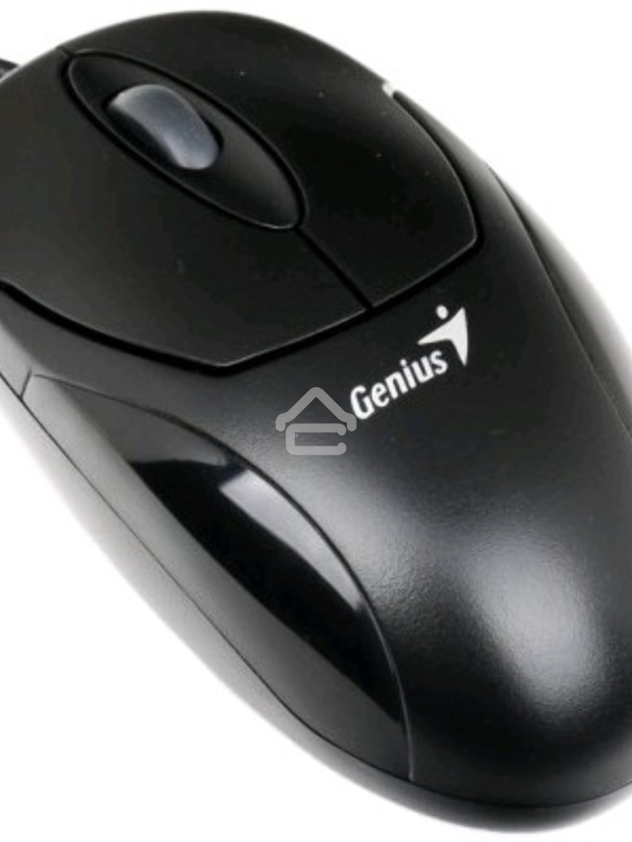 Мышь проводная Genius XScroll V3 черный, 1000 dpi, USB, кнопки - 3