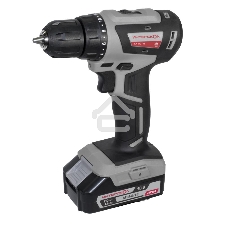 Дрель-шуруповерт аккумуляторная ИНТЕРСКОЛ ДА-10/18В МиниМАКС, 12 В, 2 А·ч, аккумуляторная