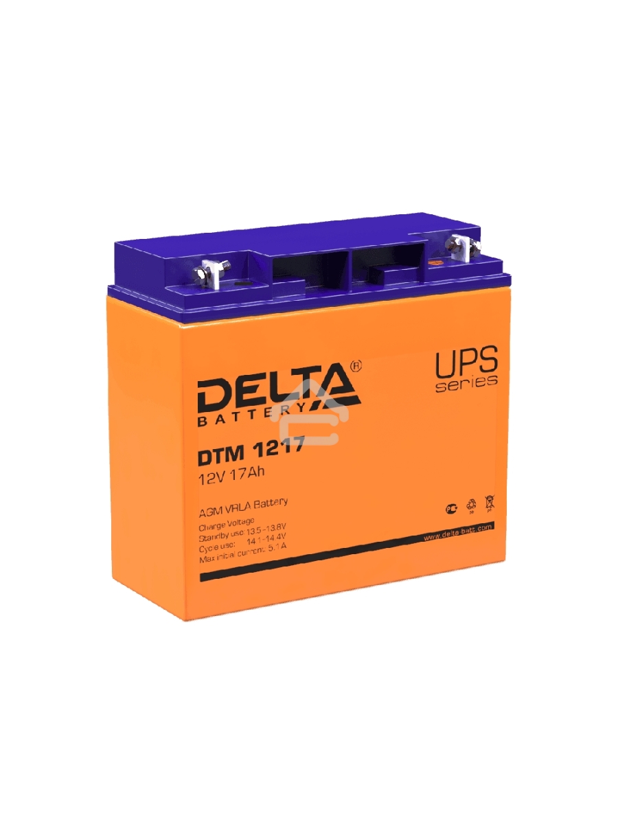 Батарея Delta DTM 1217 (12V, 17Ah)