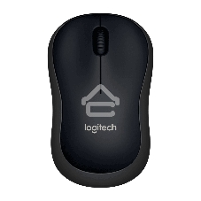 Мышь беспроводная Logitech B220 Silent черный, 1000 dpi, радиоканал, USB, кнопки - 3