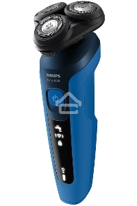 Бритва роторная Philips S5466/17 питан.:элек.сеть/аккум. синий