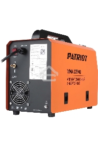 Сварочный аппарат PATRIOT WMA 225MQ (605301755)  инверторный mig/mag/mma стальной и флюс. провлокой