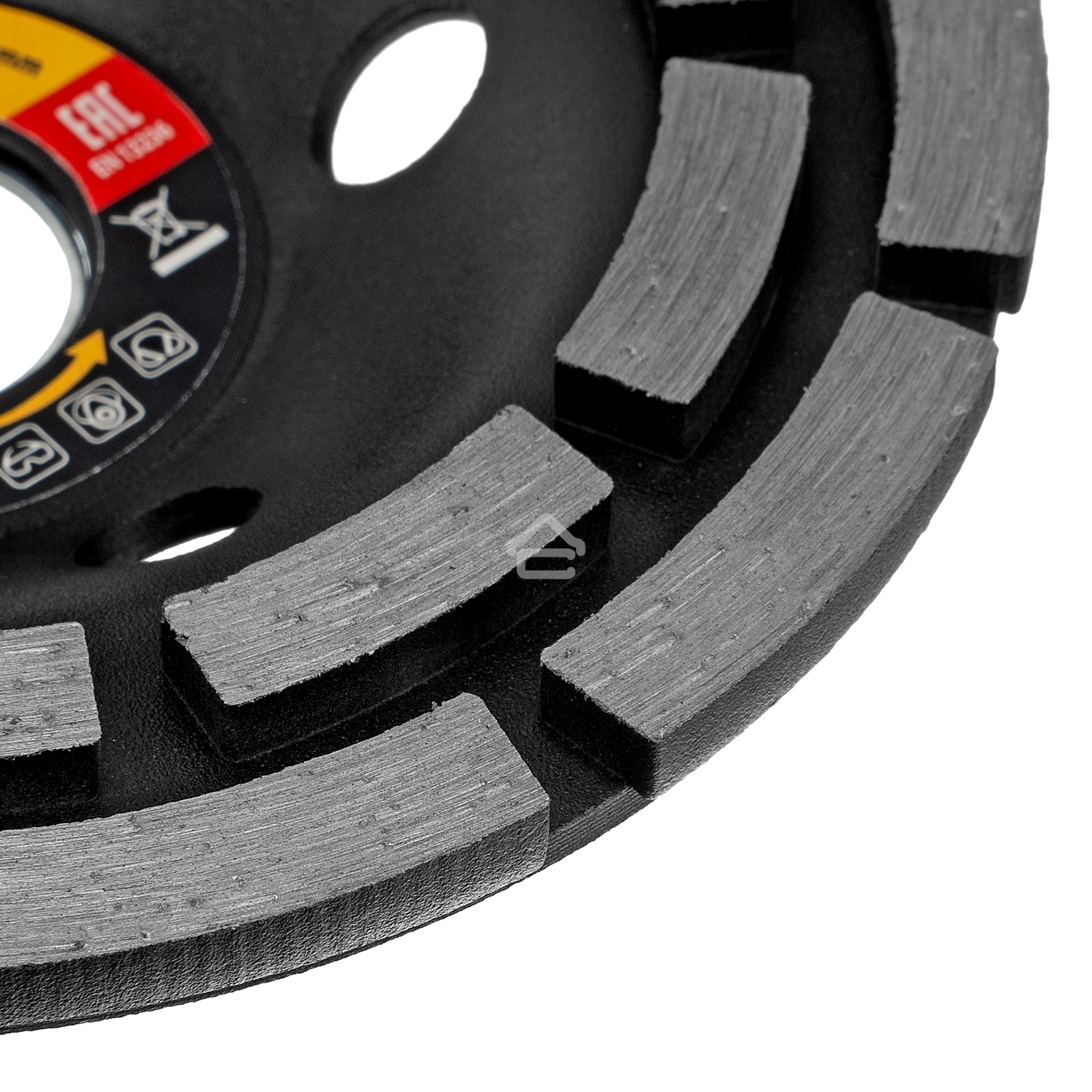 Чашка алмазная зачистная Sparta 125 мм, двухрядная