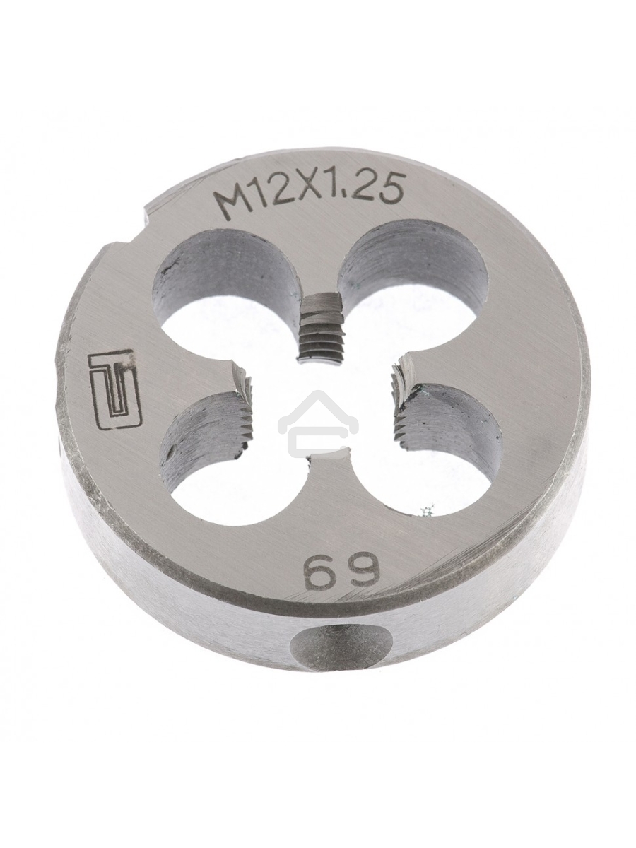 Плашка СИБРТЕХ М12x1,25 мм77030