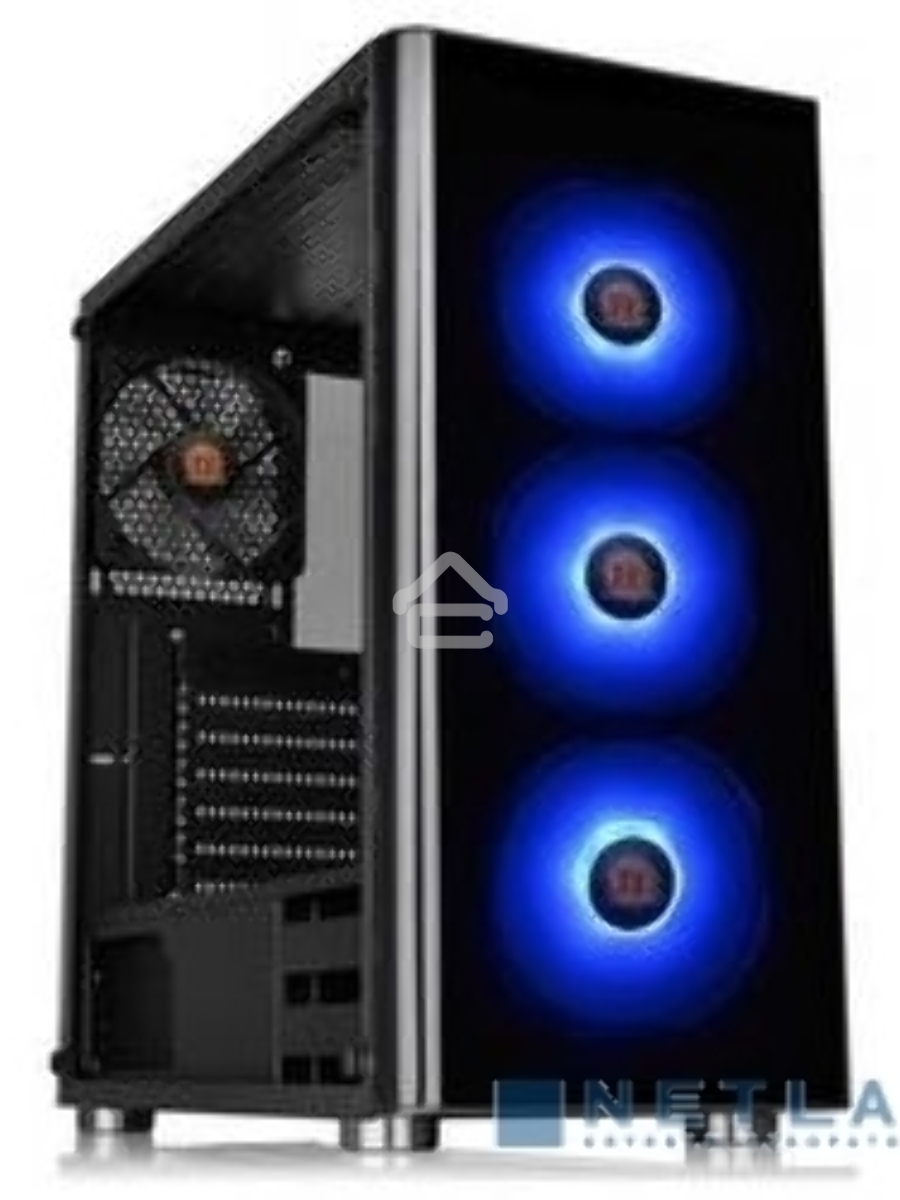 Компьютерный корпус V200 TG RGB CA-1K8-00M1WN-01 Black/Win/SPCC/Tempered Glass*1/120mm RGB Fans*3 + 120mm Standard Fan*1/MB Sync