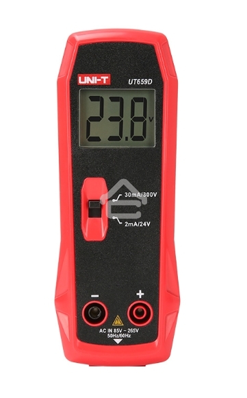 Тестер светодиодов UNI-T UT659D Выходное напряжение (24В; 300В); Выходной ток (2 мА; 30 мА); Непрерывность Выходное напряжение: 5 В (постоянный ток); Измерение сопротивления: 0~99,9 Ом; Диапазон входного сигнала (от 85 В до 265 В при 50/60 Гц); Функция по